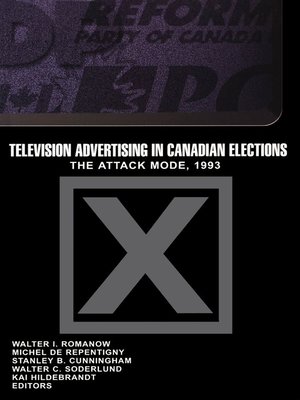 cover image of Television Advertising in Canadian Elections